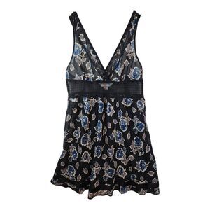 Victoria’s Secret Angels Babydoll Nightie  Floral Lace Small